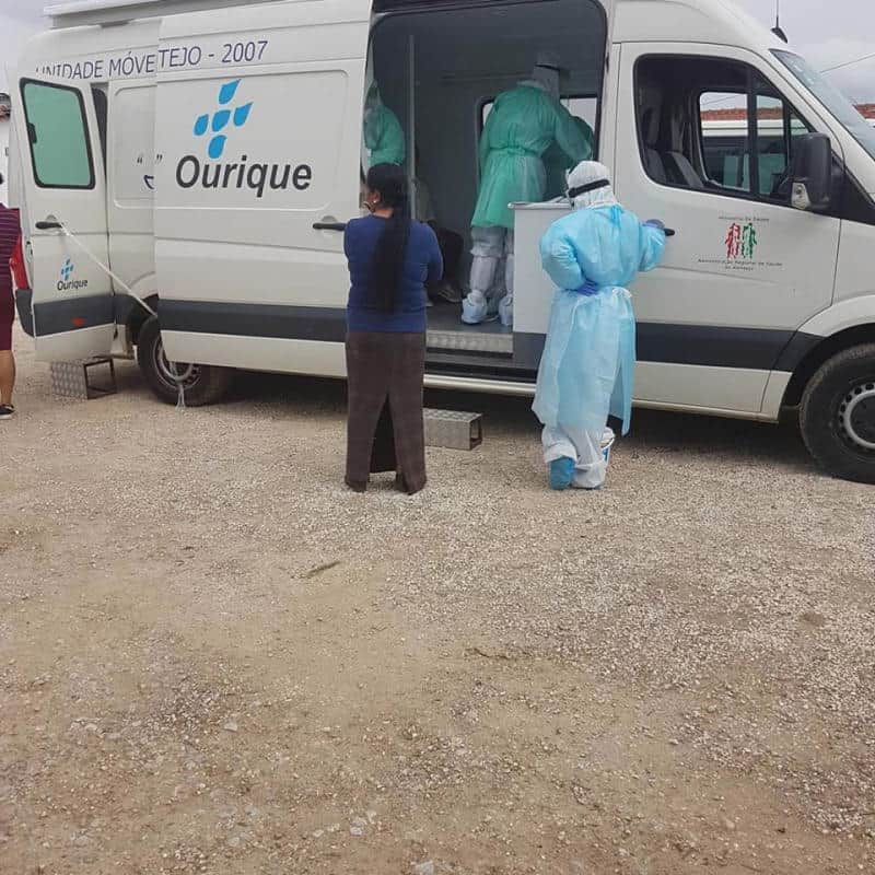 Recuperados 25 dos 65 casos positivos de Covid-19 no  Espadanal – Moura