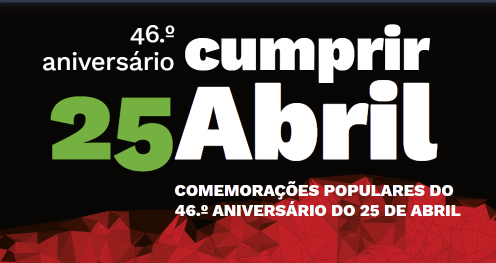 Comemorações do 25 de Abril