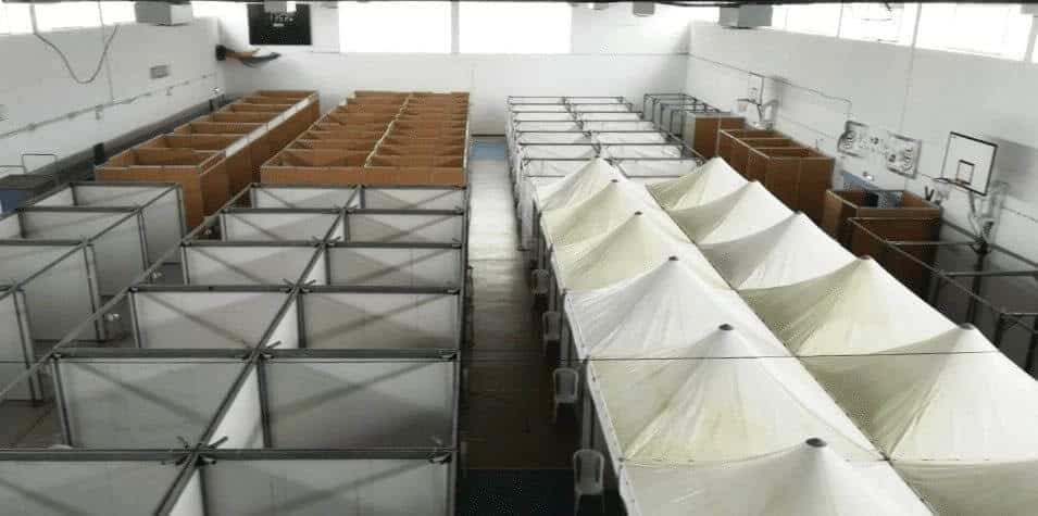 Vila Real de Santo António prepara pavilhão desportivo para 85 camas de isolamento
