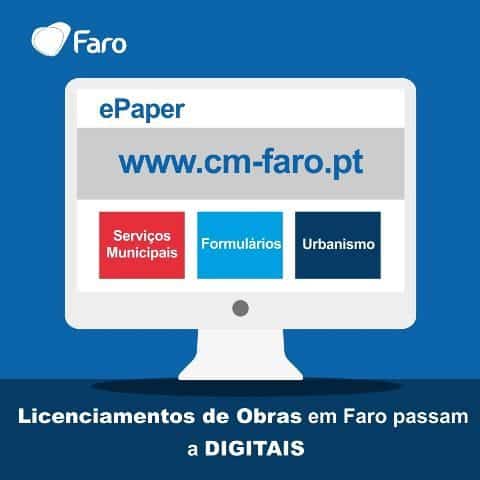 Licenciamento digital em Faro