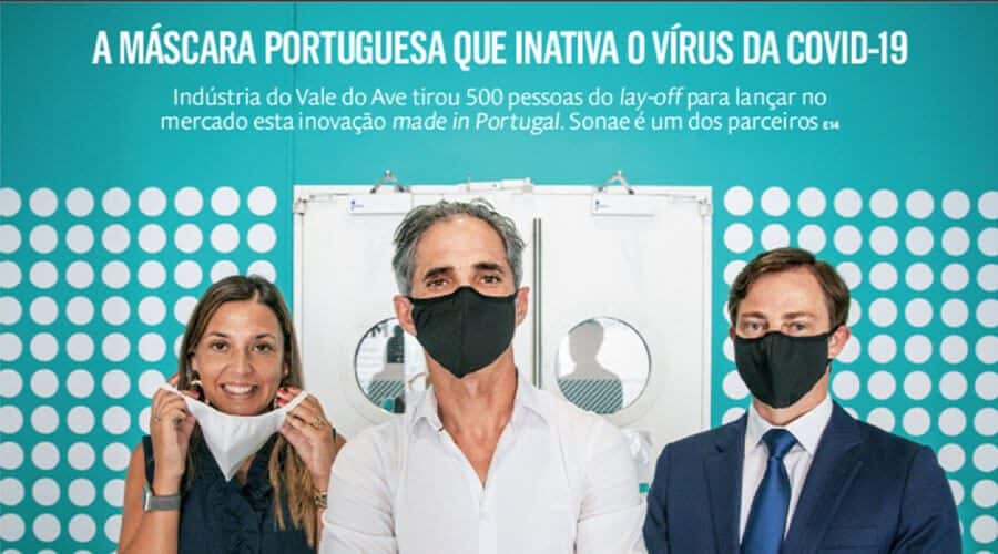 CTT disponibilizam primeira máscara testada contra o novo coronavírus, SARS-CoV-2