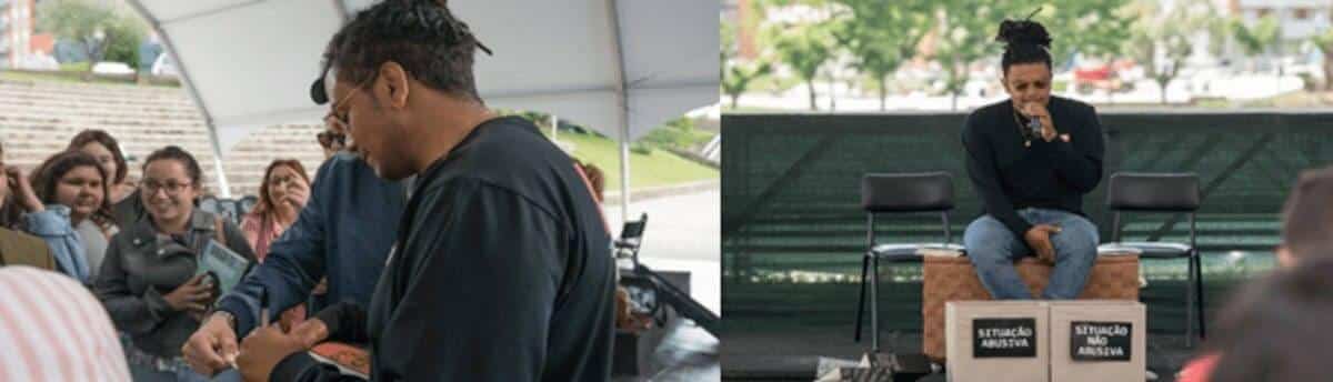 Violência no namoro em debate com Jimmy P