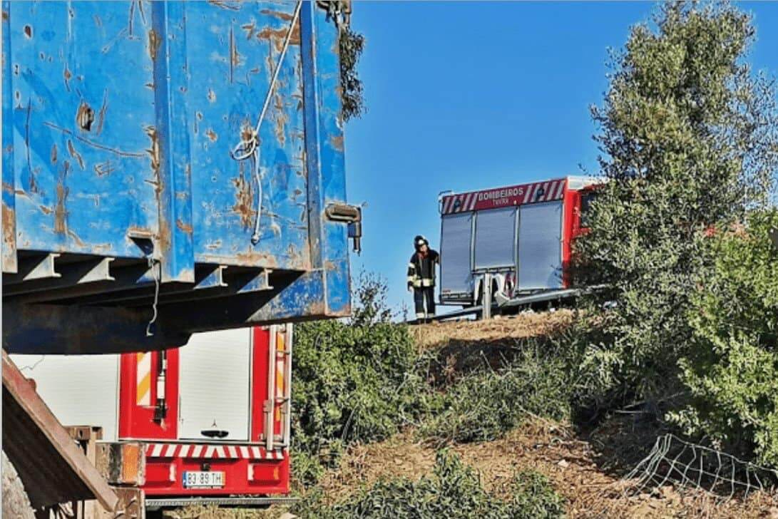 Ontem foi dia de acidentes no Sotavento algarvio