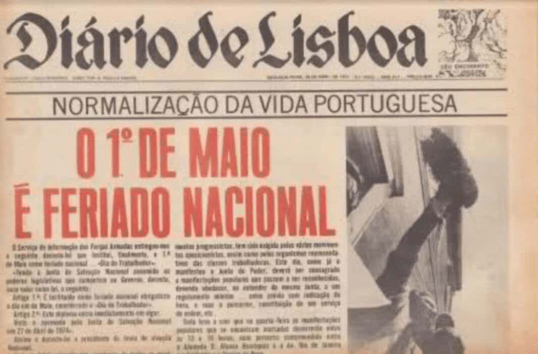 1º de Maio feriado Nacional