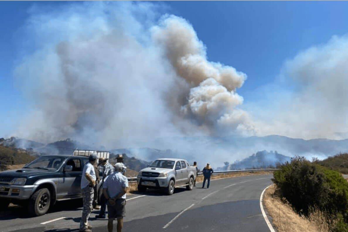 Ponto de situação dos incêndios no Algarve