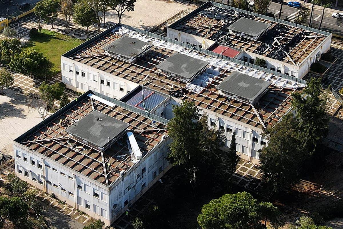 Cobertura da Escola D. José I foi concluída em VRSA