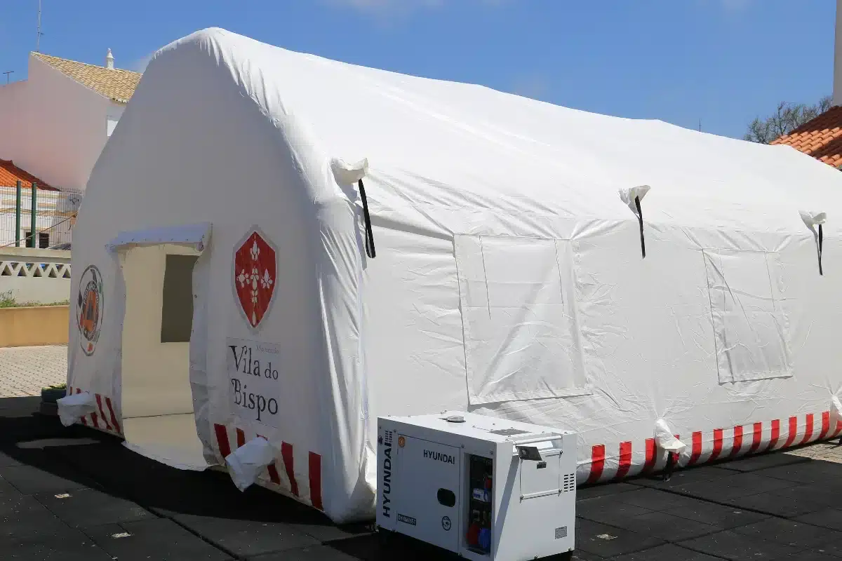 Insuflável reforça prevenção em Vila do Bispo