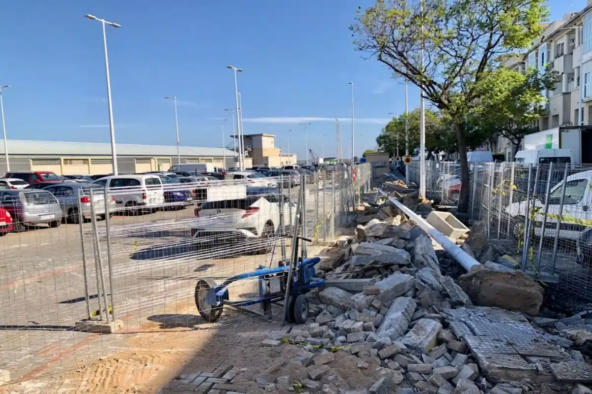 Estacionamento garantido em Ayamonte com paragem de obras
