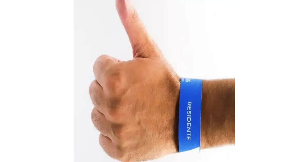 Pulseira de residente em Castro Marim nos «Dias Medievais»