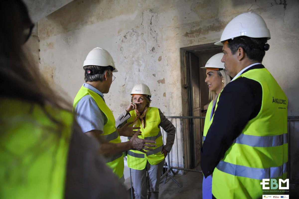 Obras da Estação Biológica de Mértola