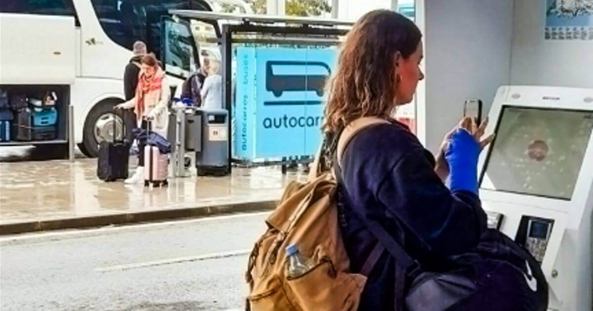 Quiosques automáticos da VAMUS para evitar filas