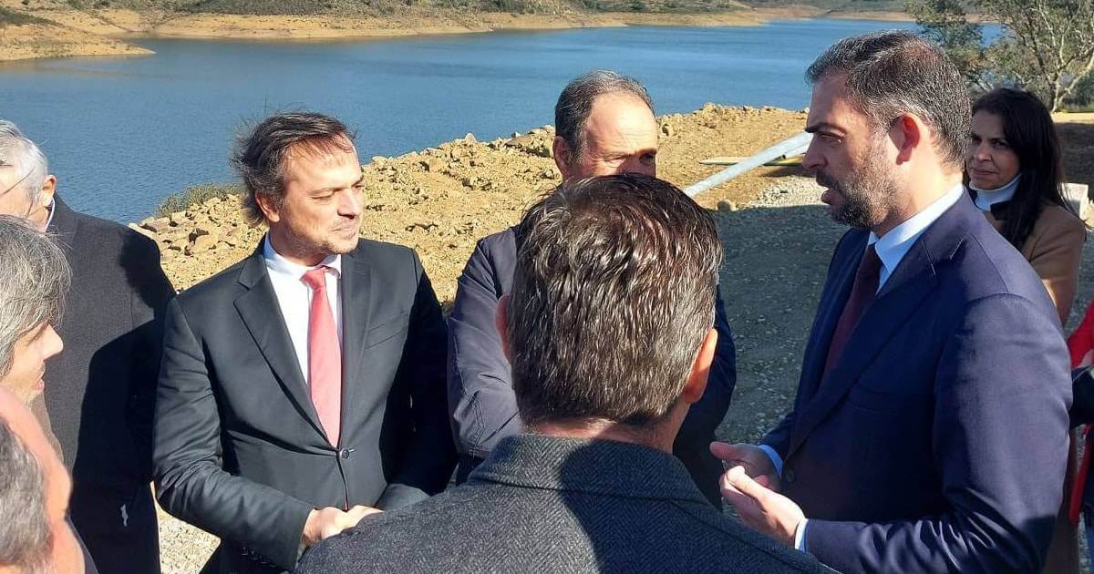 Aproveitamento das águas mortas de Odeleite