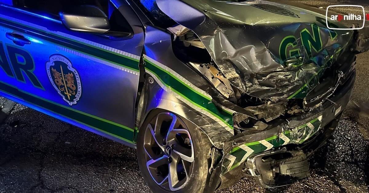 Colisão no cruzamento da Praia Verde na EN 125