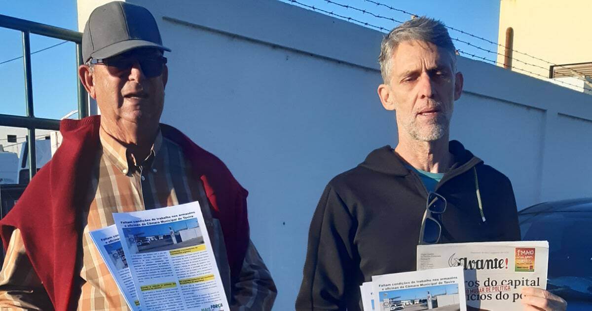 PCP diz que ainda há amianto nas oficinas do município de Tavira