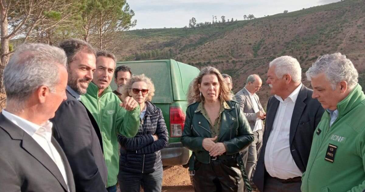 Ministro do ambiente acompanhou trabalhos em Silves