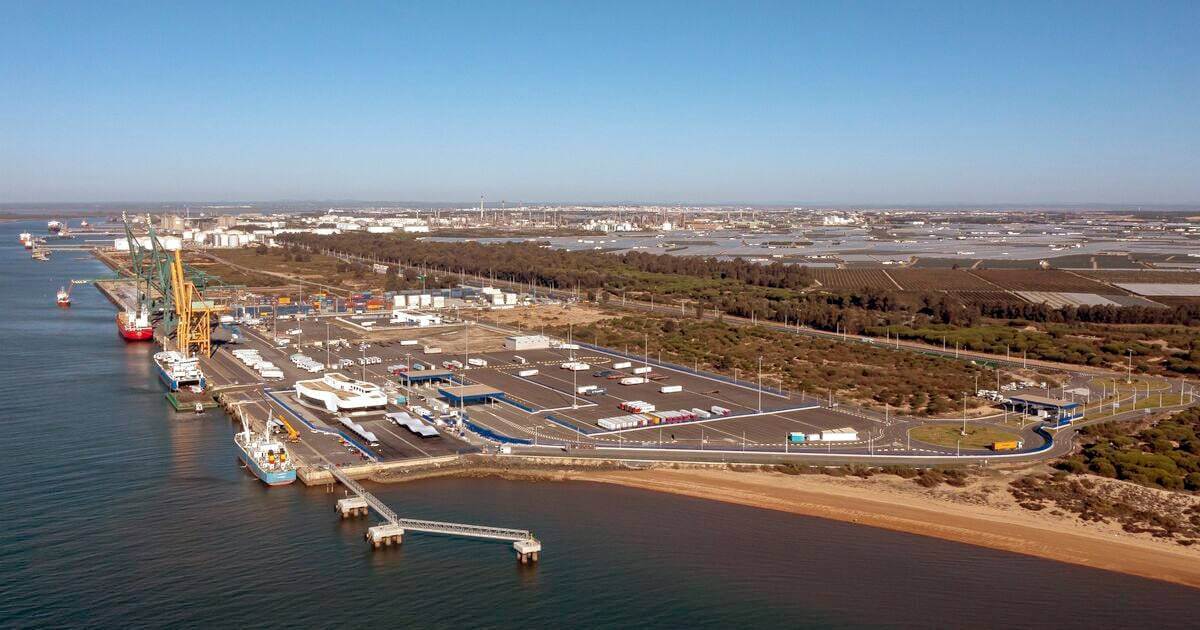 100 milhões para molhe verde no porto de Huelva