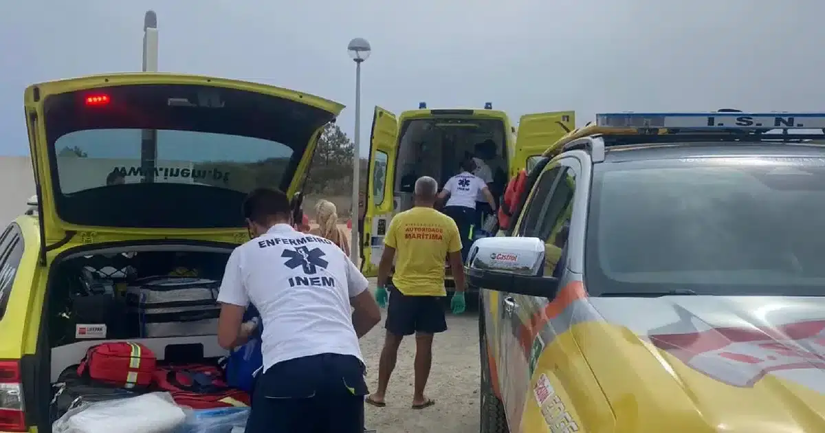 Mais um falecido na praia em Monte Gordo