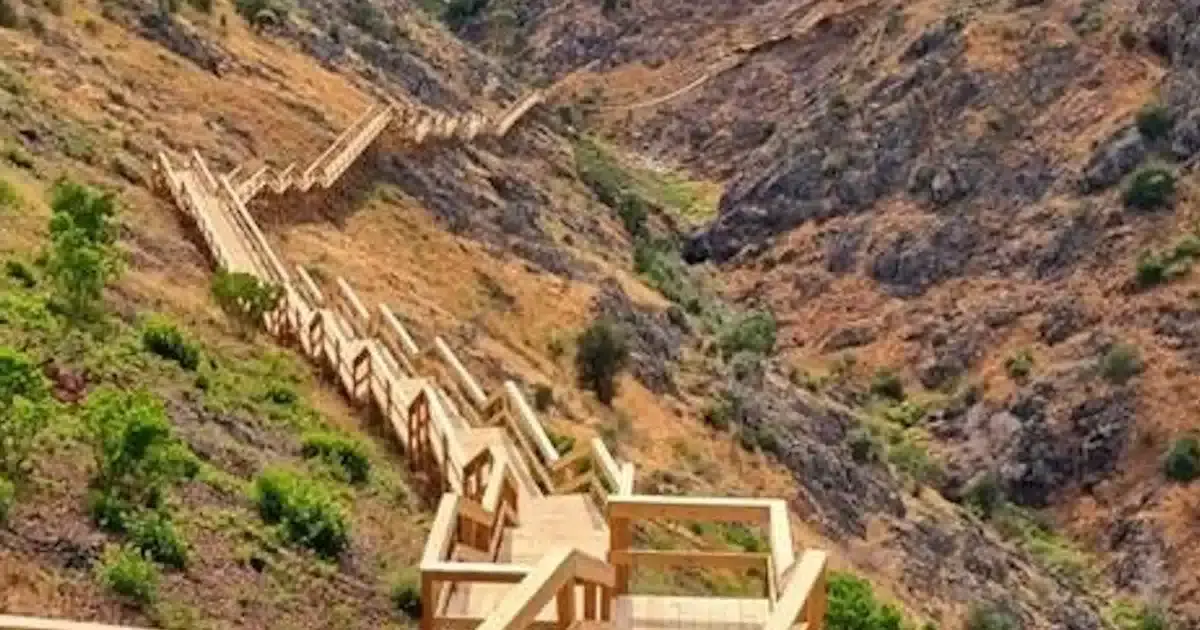 Passadiço do Barranco do Demo inaugurado