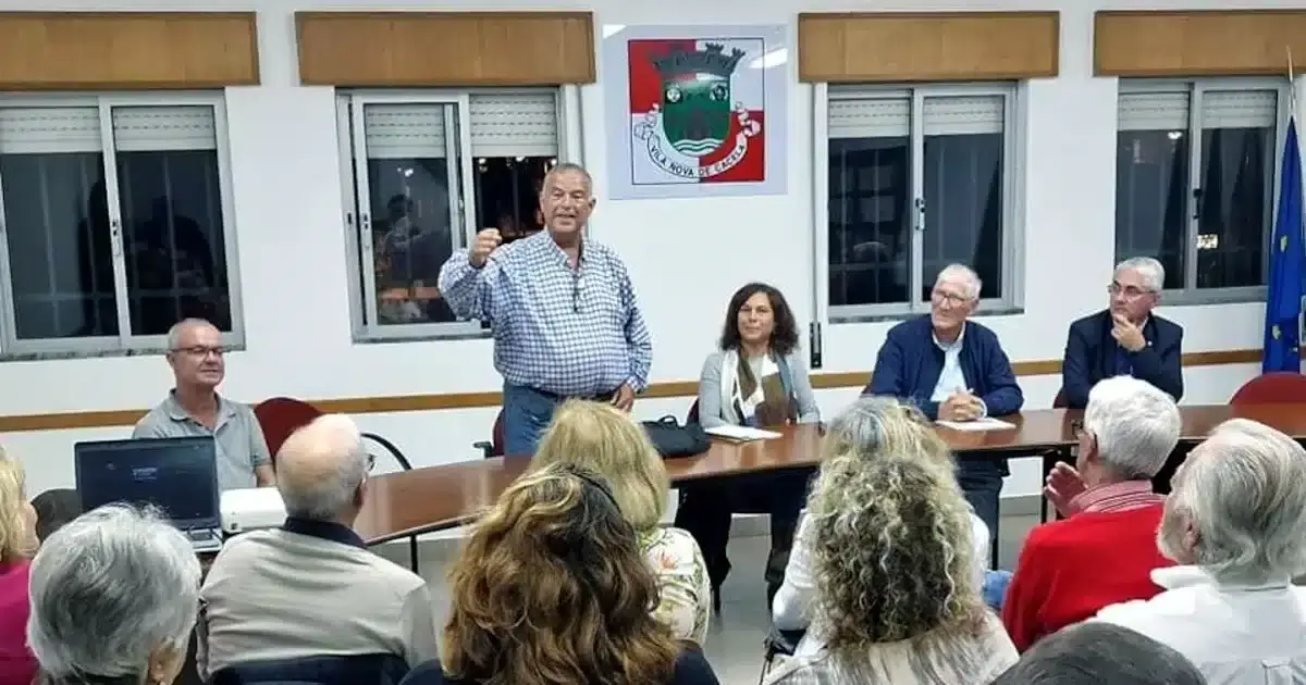 António Cabrita apresentou «Na Bordinha D’Água»