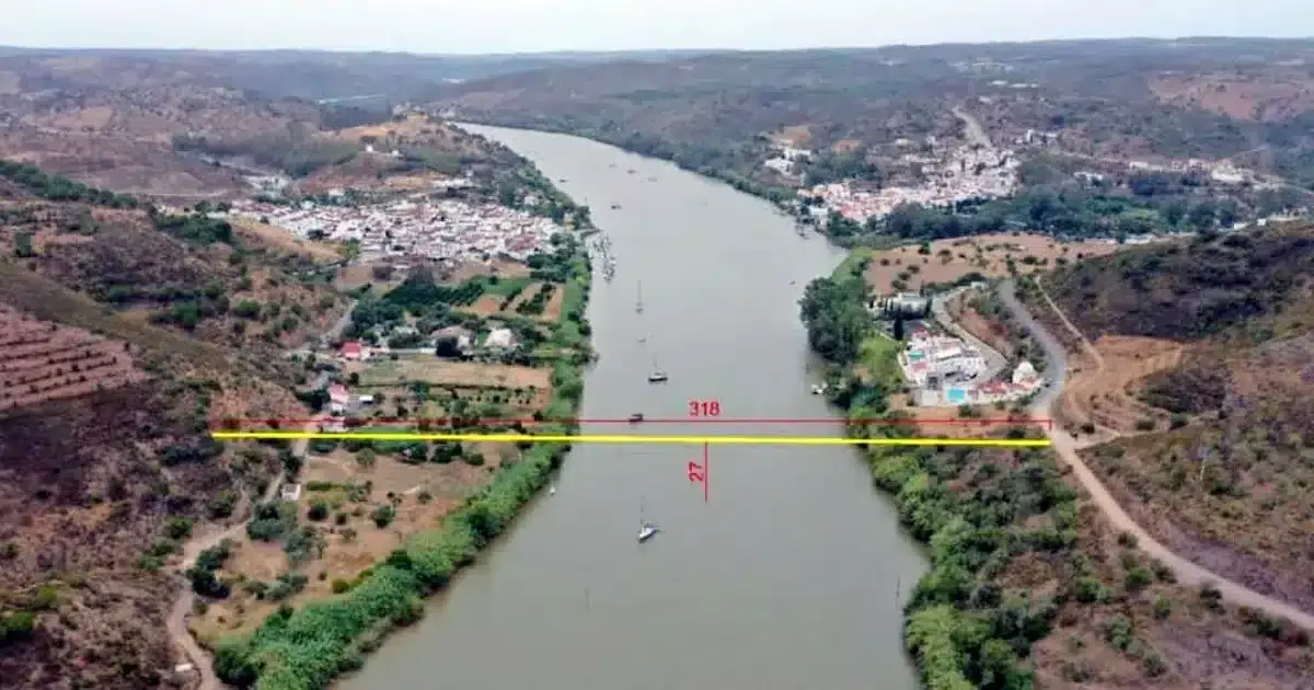 Ponte de Alcoutim receberá parte dos 140 milhões para as ligações transfronteiriças