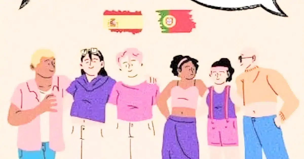 Estudantes de línguas ibéricas em encontro transfronteiriço