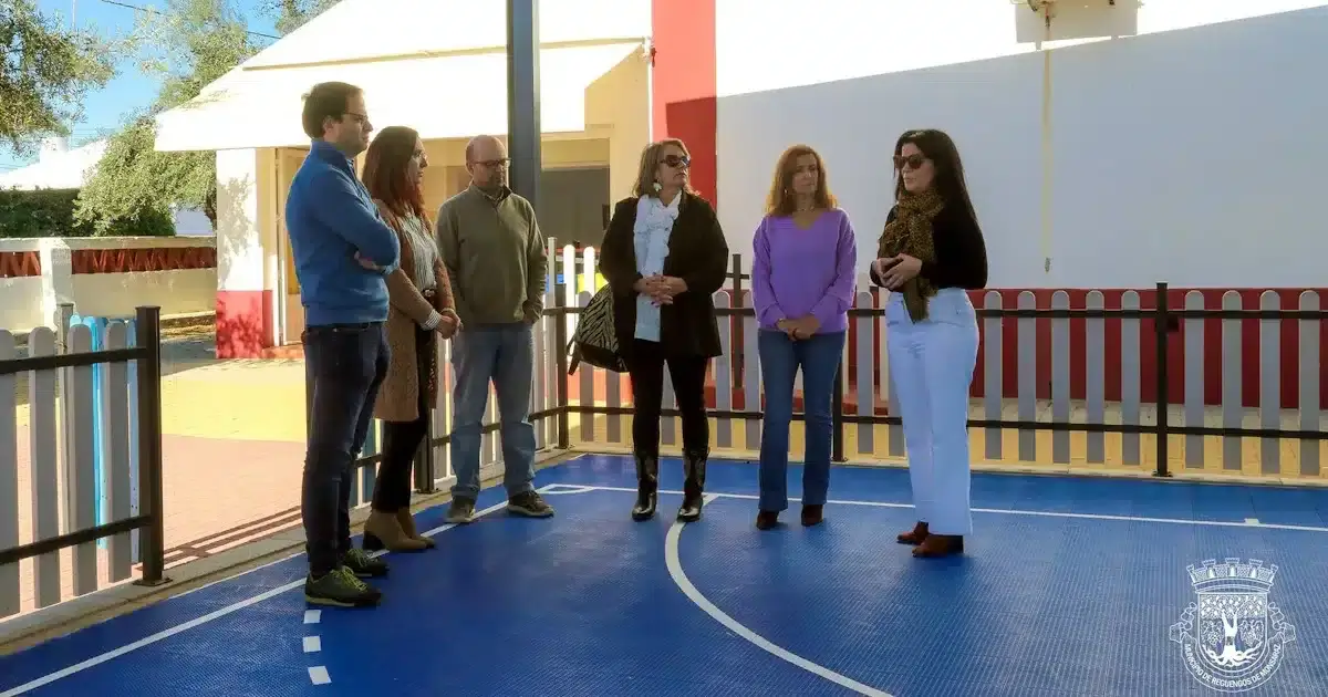 Campo de jogos beneficiado em São Pedro do Coval