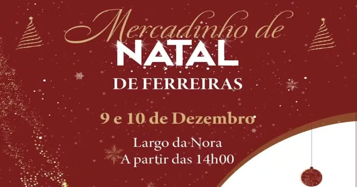 Natal em Albufeira com as freguesias