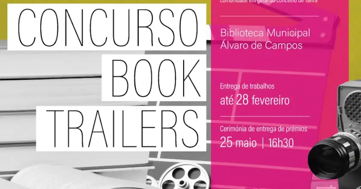 Concurso «Book Trailers» em Tavira