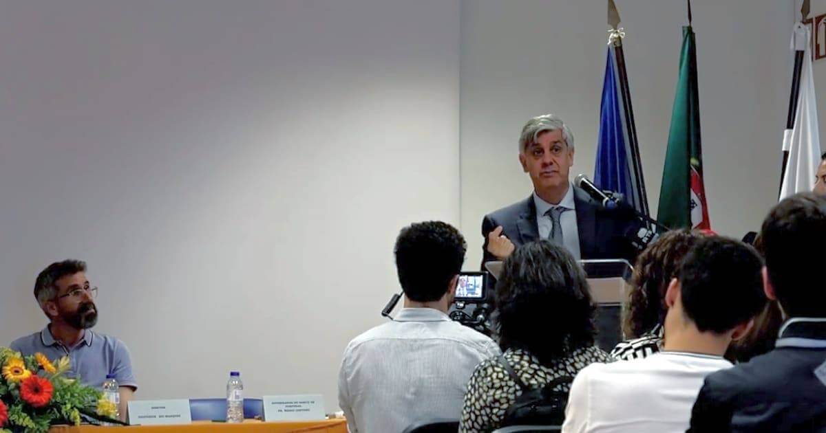 A aula aberta na Secundária do senhor Governador