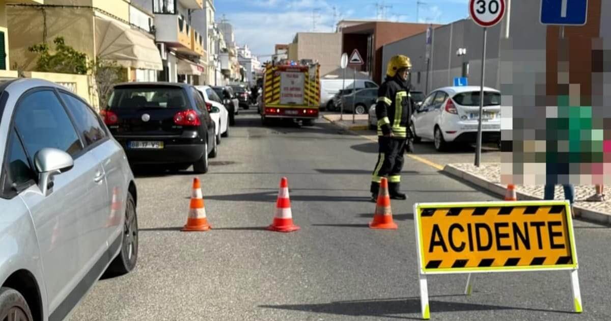 Atropelamento em Vila Real de Santo António