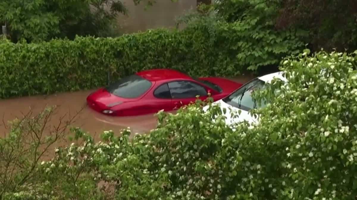 Estragos pelas chuvas na Europa