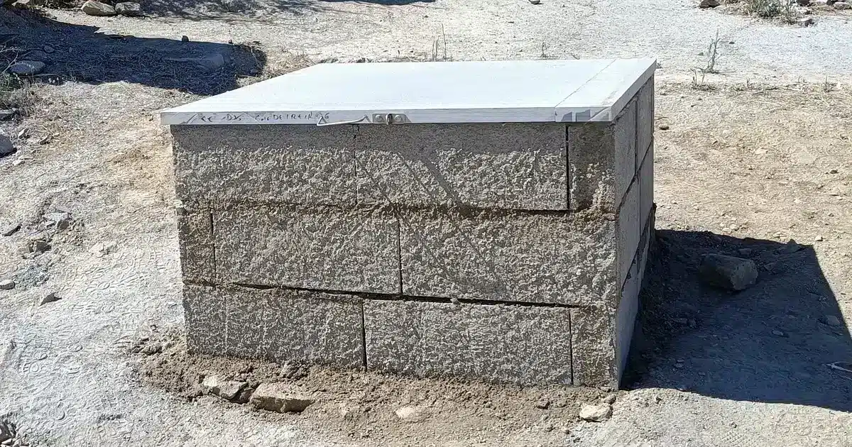 Água artesiana na Aldeia da Mesquita