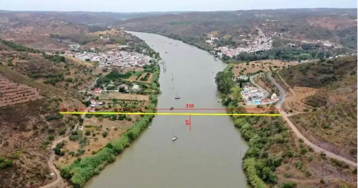 Ponte Alcoutim-San Lucar de Guadiana é de interesse público nacional