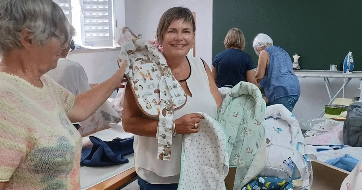 Ninhos e capas para as incubadoras