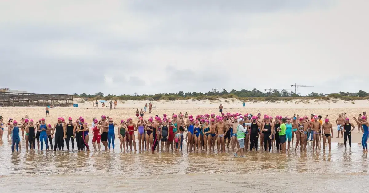 Natação de mar em Altura