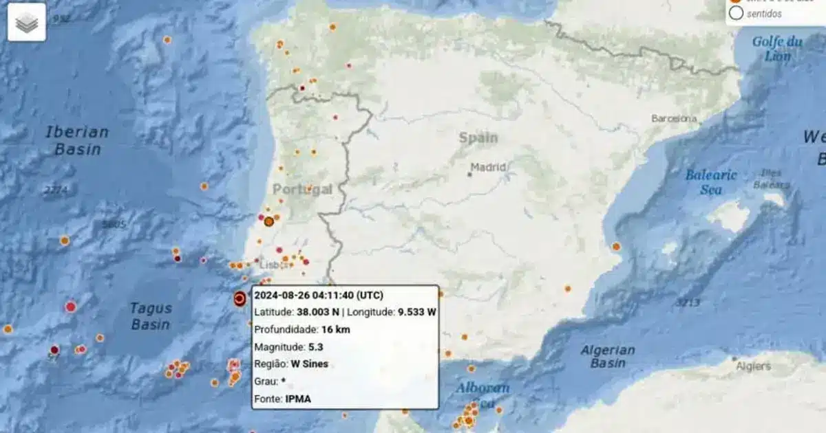 Sismo de 5.3 sacode Agosto