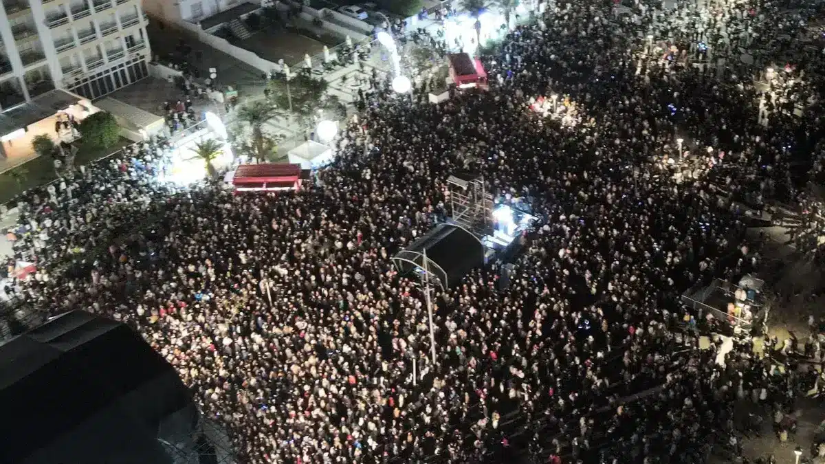 Monte Gordo foi sucesso de participação