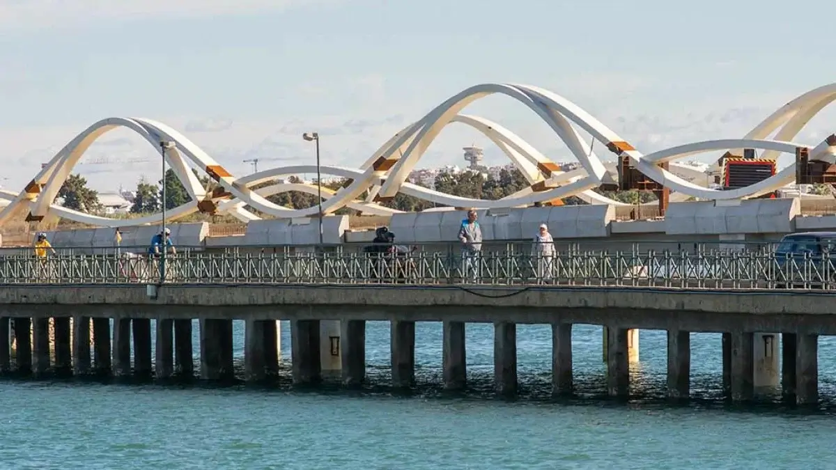 Nova ponte para a Ilha de Faro