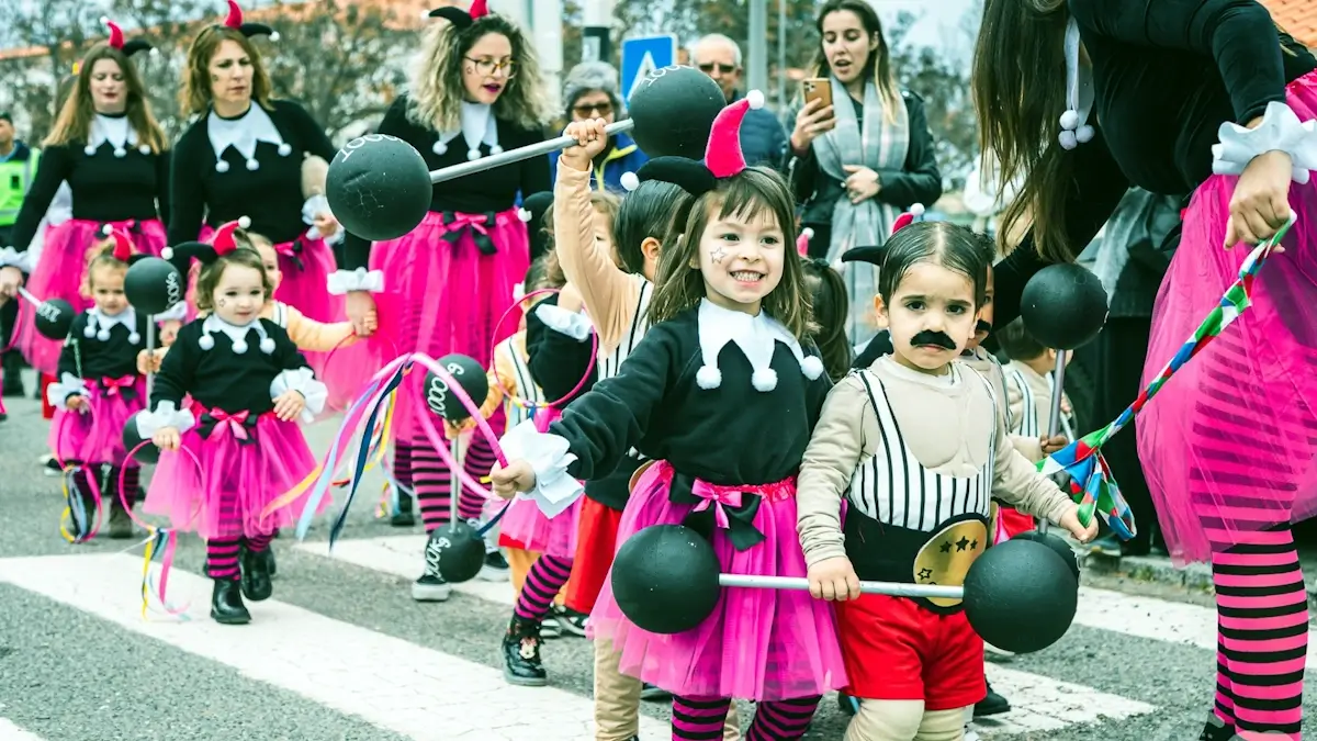 Desfile Infantil no Carnaval de Castro Marim