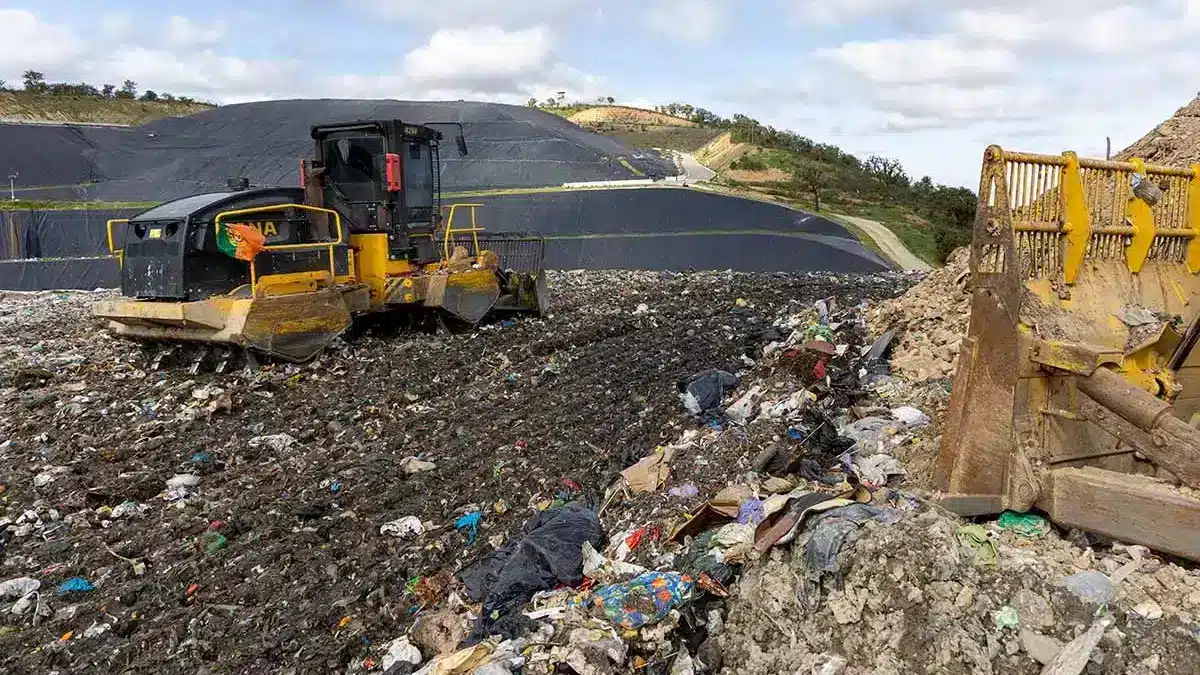 Aterro sanitário do Sotavento do Algarve no limite