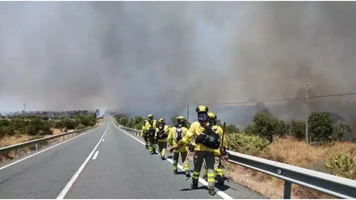 Incêndio difícil em Villablanca
