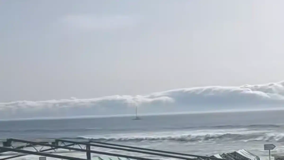 Fenómeno Raro no Litoral Português: Nuvens de Rolo Surpreendem na Costa