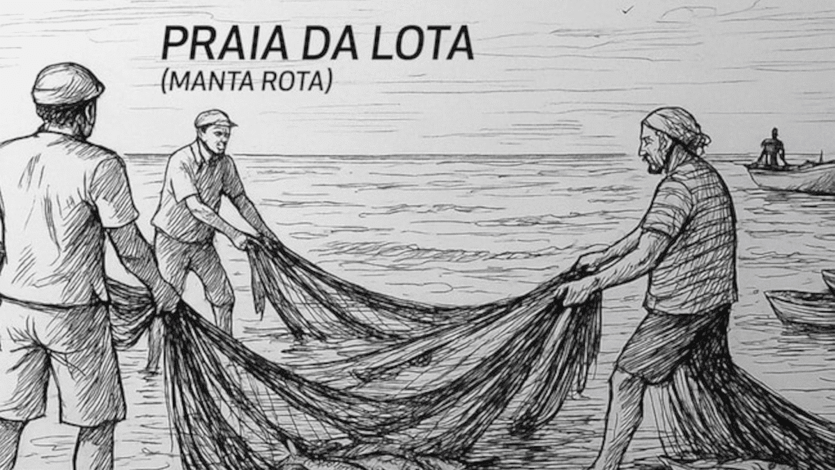 Tradição da Levada na Praia da Lota