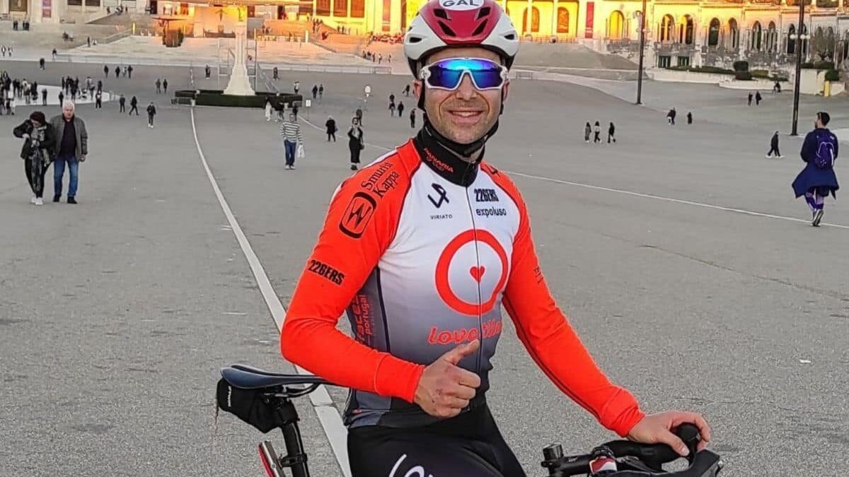 Ciclista Português Parte de Lousada Rumo a Roma em Campanha Solidária a Favor da ANEM