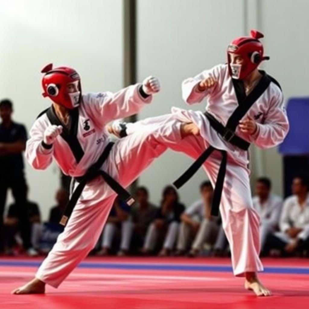 pixlr-image-generator-68c6800e7ce74cc187d92beb - Taekwondo - pixrl ai