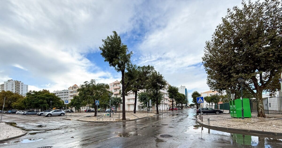 Chuva Intensa em Vila Real de Santo António
