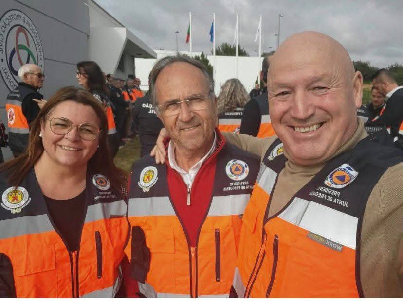 visita ao Comando da >Protecção Civil