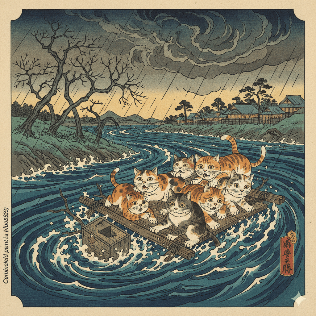 Gatos na corrente - Gemini