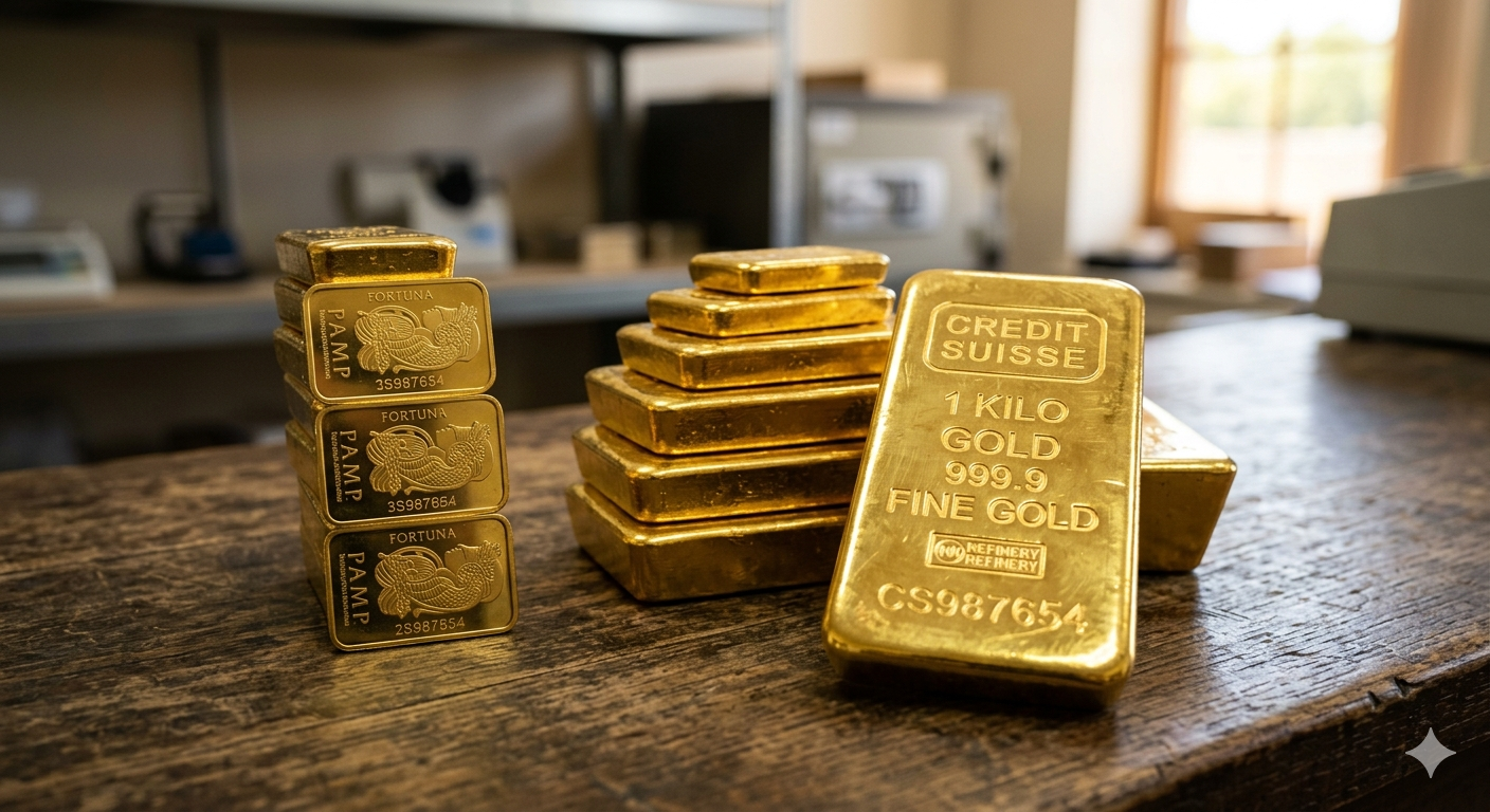 Ouro em barra