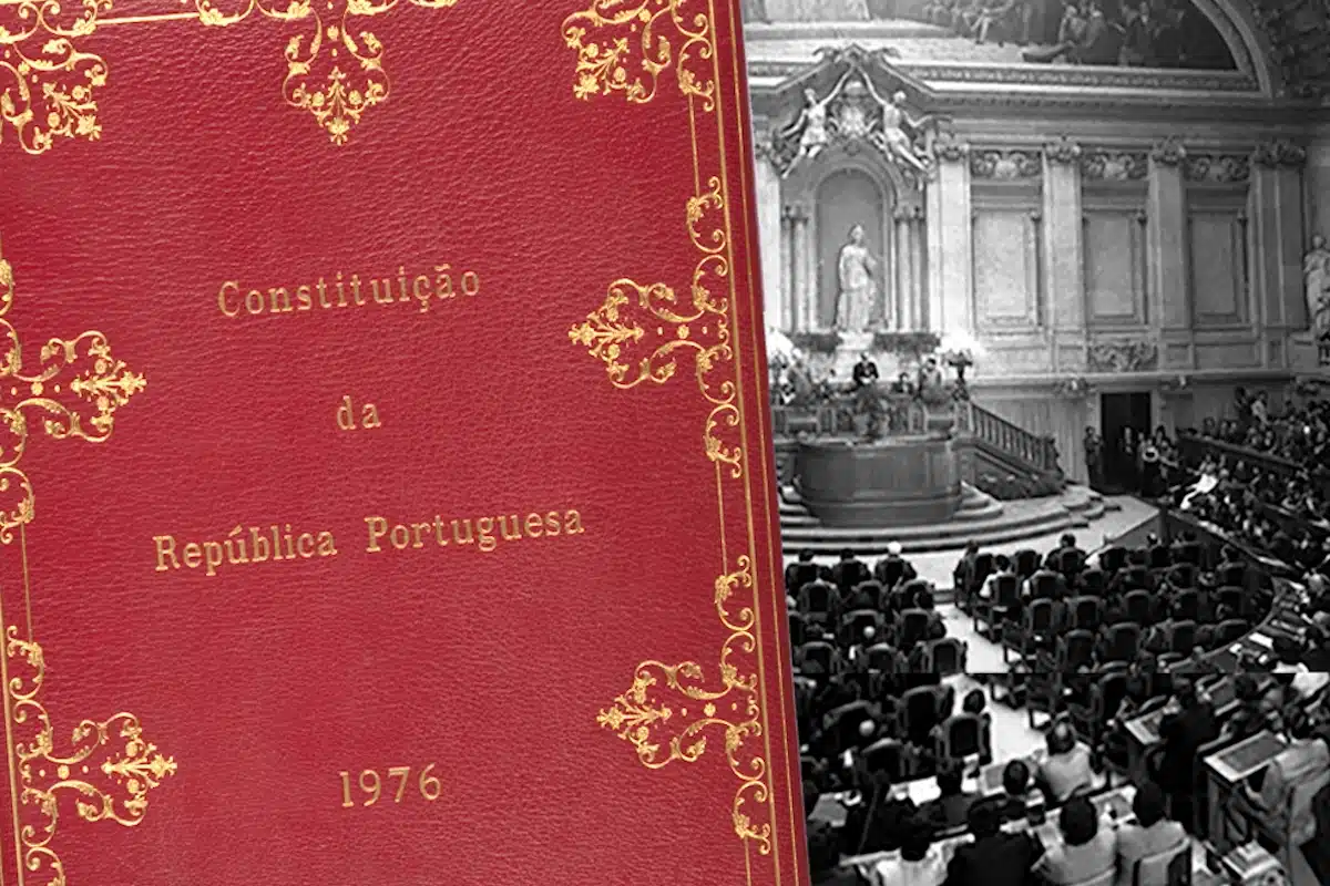 Capa - Constituição da República Poeruguesas